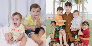 Punya Paras Bule - Mata Berwarna Indah, 8 Potret Lucio dan Koa Putra Stefan William - Celine Evangelista yang Bikin Gemas