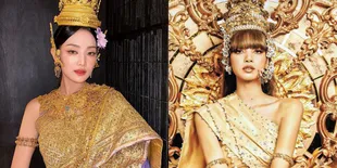 Queen of Thai, Inilah Potret Lisa BLACKPINK dan Minnie (G)I-DLE Saat Kenakan Busana Tradisional Thailand - Cantiknya Kebangetan!