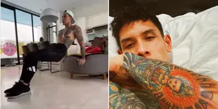 Rajin Olahraga Sampai Kini Bertubuh Atletis, Intip 8 Potret Ganindra Bimo yang Makin Macho Pamer Perut Six Pack dan Tato Sebadan