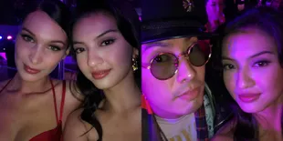 Raline Shah di Victoria's Secret FS, Wefie Bareng Bella Hadid