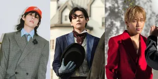 Rambut Adalah Kunci! 8 Potret V BTS Dengan Berbagai Gaya Rambutnya, Mulai dari yang Rapi - Gondrong!