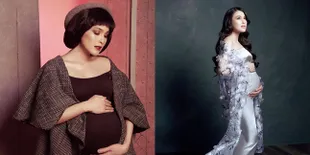 Rambut Pendek Berponi, Sandra Dewi Tampil Beda di Maternity Shoot