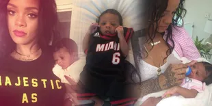 Rawat Bayi Penuh Kasih Sayang - Bukti Rihanna Calon Ibu Yang Baik