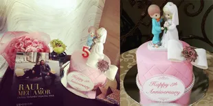 Rayakan 5 Tahun Pernikahan, KD Tuliskan Kisahnya Bersama Raul