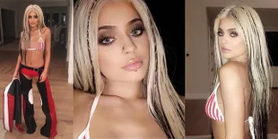 Rayakan Halloween, Kylie Jenner Dandan Ala Christina Aguilera
