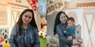Rayakan Ulang Tahun Pertama Sang Putra, Denise Chariesta Ajarkan Berbagi untuk Jaden Bowen