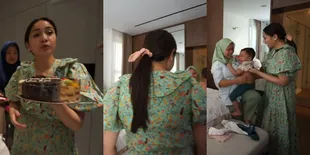 Rayakan Ulang Tahun Sus Rini, 10 Potret Penampilan Nagita Slavina Sukses Bikin Salah Fokus - Harga Ikat Rambut Lebih Mahal dari Gaun Jutaan Rupiah