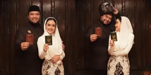 Rayakan Wedding Anniversary Pertama, Cita Citata dan Didi Mahardika Pamer Foto Akad Nikah yang Sederhana