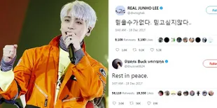 Reaksi Selebritis Mendengar Kabar Meninggalnya Jonghyun SHINee