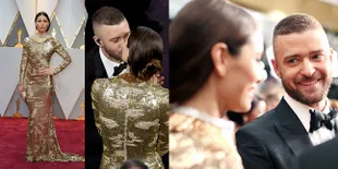 Red Carpet Oscar, Jessica Biel Sempurna di Mata Justin Timberlake