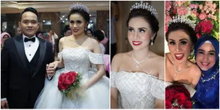 Resepsi Ke-Empat Pernikahan Momo Geisha di Pekanbaru, Meriah