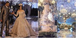 Resepsi Pernikahan Tasya Farasya, Megah Mewah Bak Negeri Dongeng