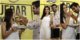 Resmikan Usaha Baru, Jedar Pamer Mesra Dengan Vishal Singh