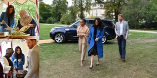 Rilis Buku Resep, Meghan Markle Didampingi Pangeran Harry dan Ibu