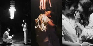 Romantis Bak di Film, 8 Potret Lamaran Angga Yunanda yang Baru Diungkap - Shenina Cinnamon Salting Sampai Guling-guling
