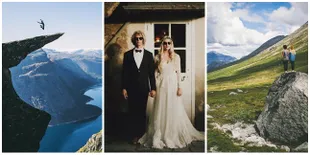 Romantis Habis, Foto Bulan Madu Pasangan Ini Bikin Iri Maksimal