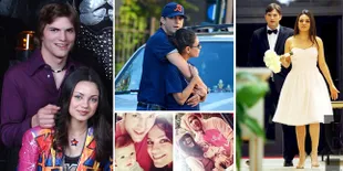 Romantis! Kisah Cinta Mila Kunis - Ashton Kutcher Hingga Menikah