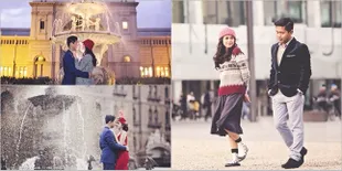 Romantis Nan Mewah, Inikah Foto-Foto Prewed Cinta Nina Zatulini?