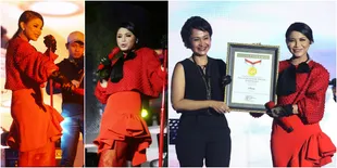 Rossa Tampil Energik di Mini Konser - Showcase LOVE LIFE MUSIC