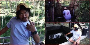 Rumah Dodit Mulyanto di Tengah Hutan, Terinspirasi Harvest Moon!