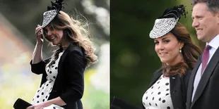 Saat Angin Menerbangkan Gaun Kate Middleton