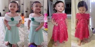 Saat Baby Arsy Pakai Gaun, Little Princess Yang Menggemaskan