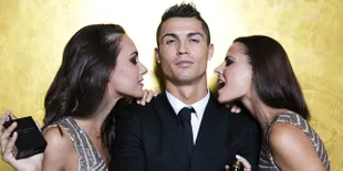 Saat Cristiano Ronaldo Jadi Rebutan Model Hot, Begini Jadinya