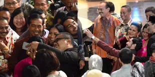 Potret Jokowi Saat Jadi Sasaran Selfie di FFI 2014, Seru Banget!