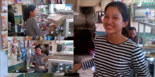 Saat Penjual Warteg Kamu Secantik Ini, Makanan Apapun Enak Dirasa