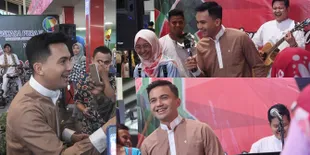 Sahrul Gunawan Lakukan Kegiatan Unik, Hibur Pemudik di Bandara