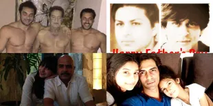 Sambut Hari Ayah, Galeri Manis Seleb Bollywood Ini Bikin Trenyuh!