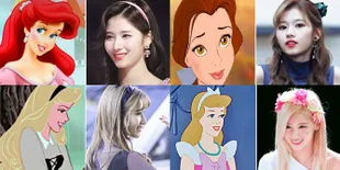 Sana TWICE, Si Cantik Yang Dipuji Mirip Dengan Princess Disney