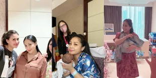 Sandal Plastik Hingga Piyama, Fashion Receh Nagita Slavina Momong Baby R yang Harganya Bikin Geleng Kepala