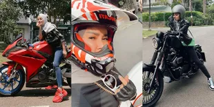 Sangar Banget! 12 Potret Olla Ramlan Wanita Berhijab Hobi Naik Motor Gede, Tetap Tampil Chic Tenteng Koleksi Tas Branded