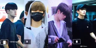 Santai Tapi Keren Saat Member Boyband Seventeen Tiba di Indonesia