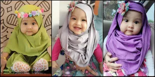 Saufa Adzkia, Bayi Hijaber Secantik Bidadari Yang Hebohkan Socmed