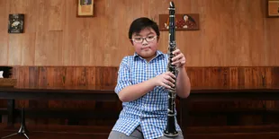 Sean Nicholas, Kecil-Kecil Sudah Kalahkan Squidward Main Klarinet