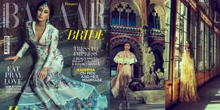 Secantik Bangsawan Eropa Kuno, Kareena Tampil Elegan di Barcelona