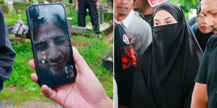 Sedang Ditahan, Ammar Zoni Kumandangkan Azan dan Ikamah di Pemakaman Ayahnya Lewat Video Call
