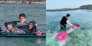 Sedang Hamil Tua, Ini Potret Ria Ricis Berenang Ala Mermaid yang Bikin Bumil Bahagia Banget