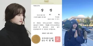 Sedang Kuliah S2 Jurusan Teknik, Goo Hye Sun Dapat Penghargaan dari KAIST