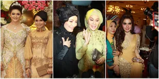 Sederet Artis Hadir di Resepsi Pernikahan Bella Saphira