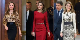 Sederet Fashion Berkelas dan Inspiratif Ala Ratu Letizia