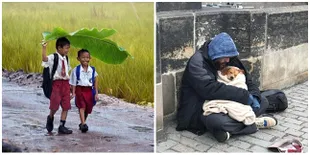 Sederet Foto Ini Buktikan Jika Kebahagiaan Tak Diukur dari Uang