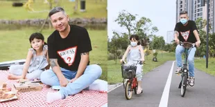 Sederet Foto Kebersamaan Manis Gempi dan Gading Marten Santai Berdua, Piknik di Taman Sampai Naik Sepeda Bareng!