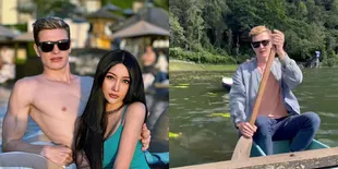 Sederet Foto Lucinta Luna dan Calon Suami Bule Ciuman di Bawah Air Terjun, Tuai Pro Kontra - Ramai Dicibir Netizen