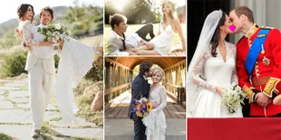 Sederet Foto Pernikahan Terindah Artis Hollywood, Super Romantis!