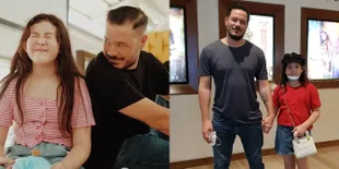 Sederet Foto Zack Lee Momong Mikhaela Anak Semata Wayangnya, Papa Macho Ganteng Berhati Lembut