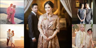 Sederet Gaun Cantik Nagita Slavina Dari Prewed Hingga Resepsi