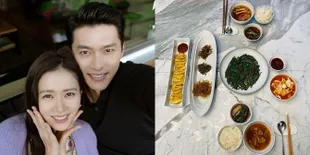 Sederet Makanan yang Dimasak Son Ye Jin Untuk Hyun Bin, Bumil dan Suami Manis Banget Makan Berdua di Rumah 